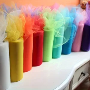 10 Yards of Tulle Organza Fabric for DIY Party Decor