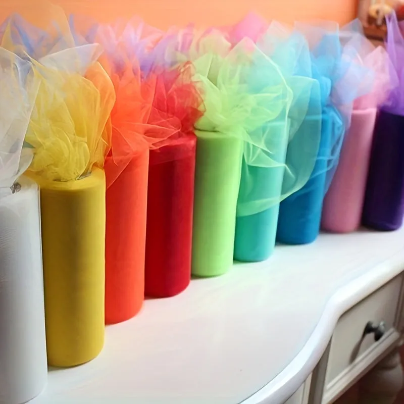 10 Yards of Tulle Organza Fabric for DIY Party Decor