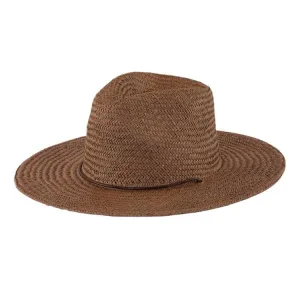 28 Eastern Hideaway Straw Wide Brim - Brown