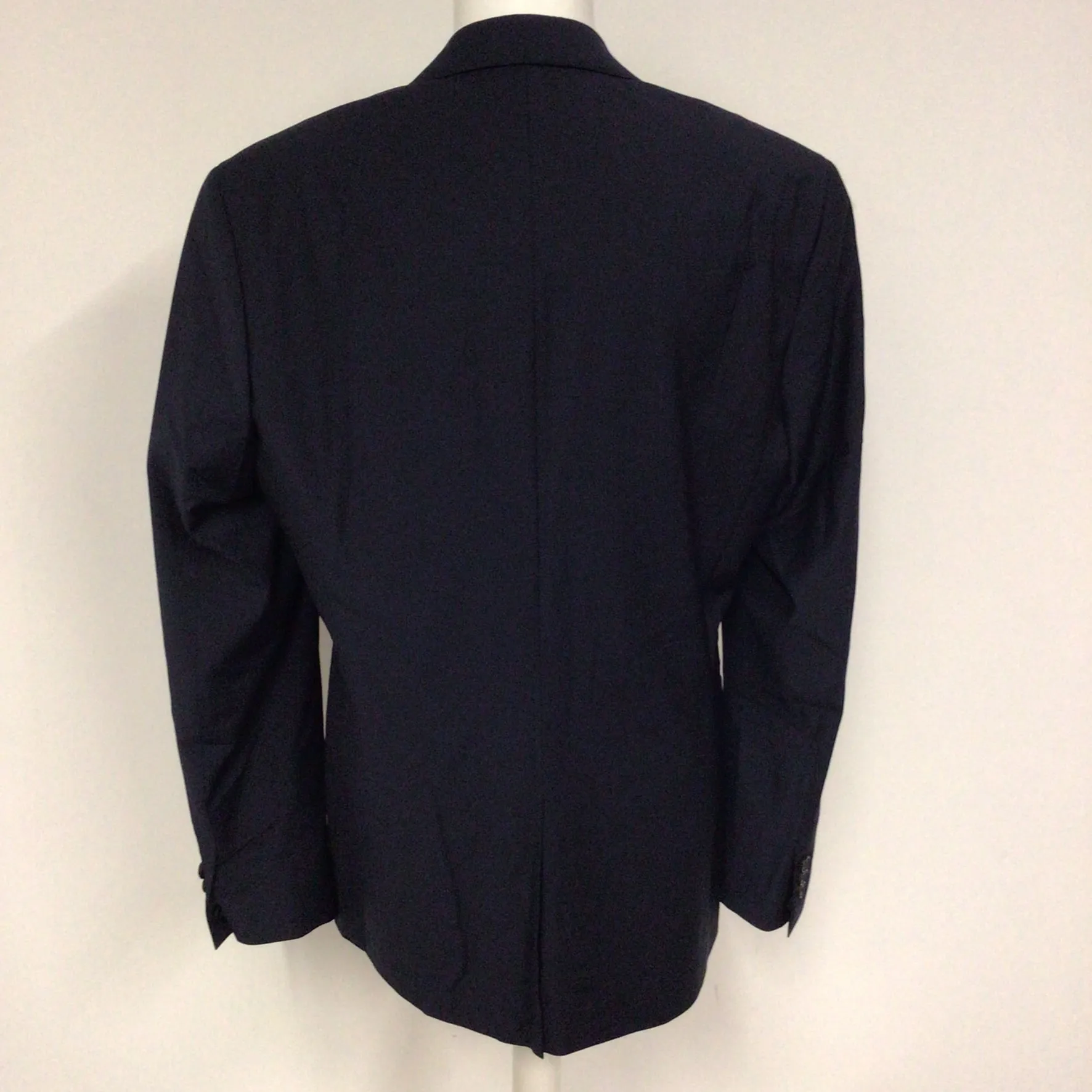 AllSaints Navy Blue One Button Blazer Jacket Size Ch40" (approx.)