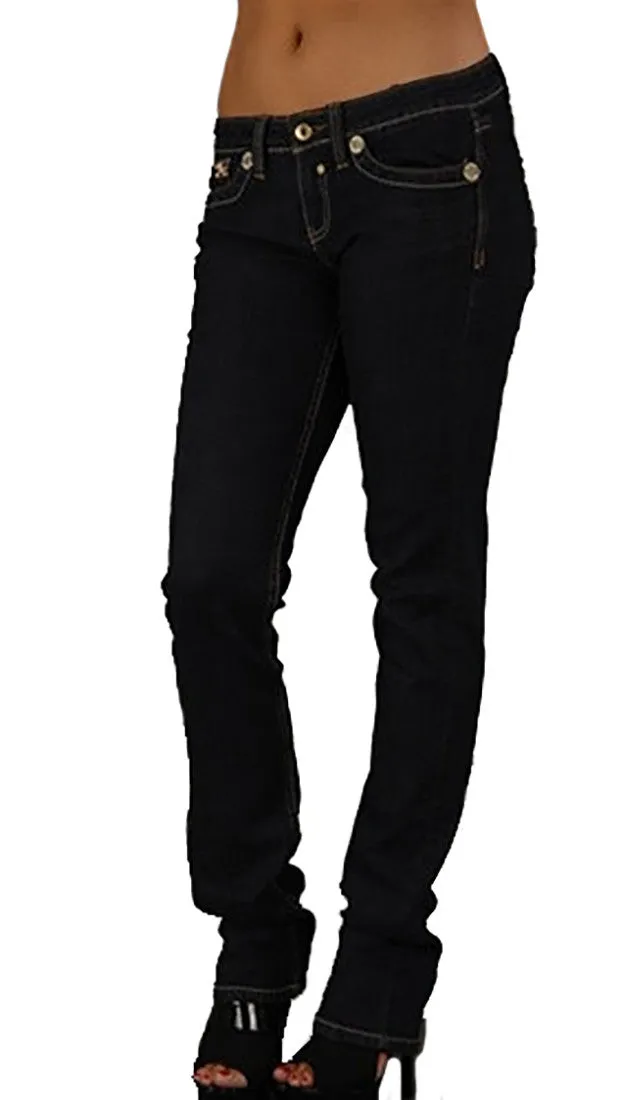 Bianco Hali French Stretch Dark Skinny Jeans