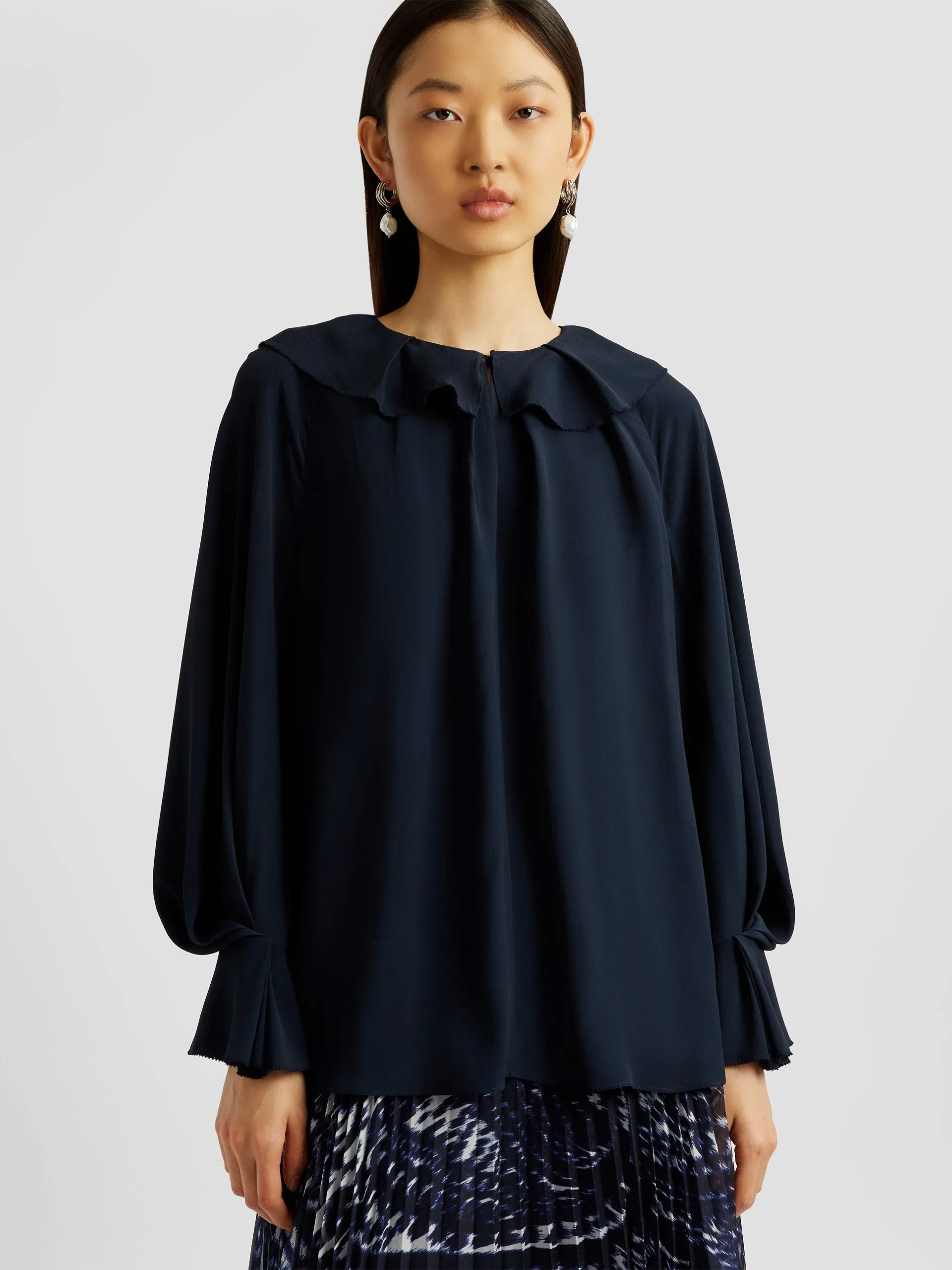 Bishop sleeve blouse