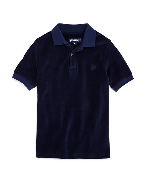 Boys Terry Polo Shirt – Little Kid, Big Kid Vilebrequin, Blue