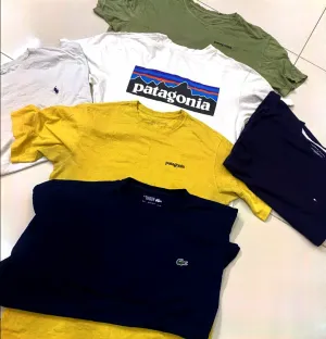 Branded Ts Premium summer Collection -35 Pcs- Polo/Lacoste/Tommy/Patagonia