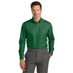 Brooks Brothers® Wrinkle-Free Stretch Nailhead Shirt - Club Green