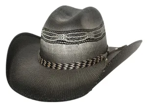 Bullhide Raising Sand Vented Straw Hat Black