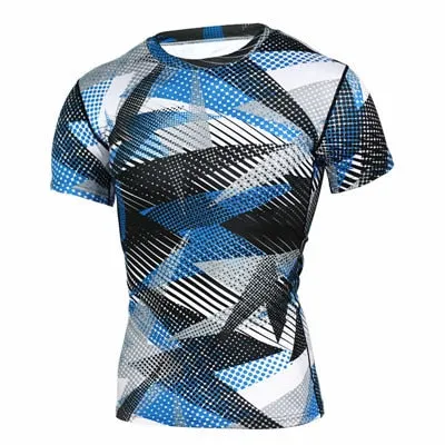 Camouflage Quick Dry Slim Fit Compression Tees