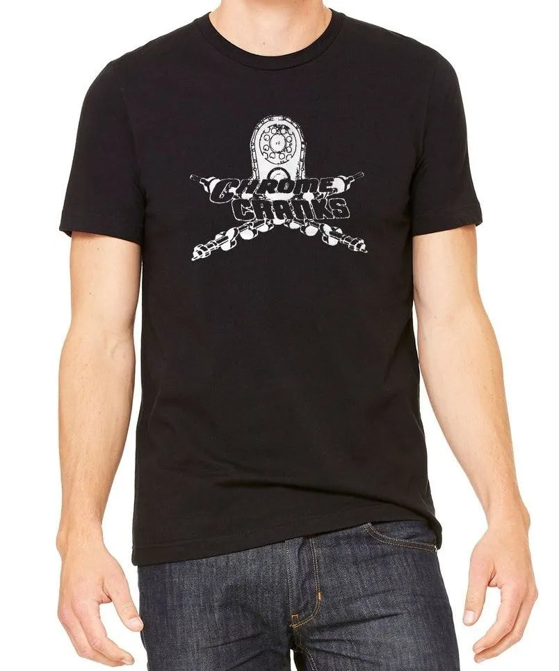 Chrome Cranks "Skull & Crankbones" T-Shirt