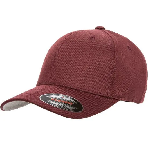 Custom Embroidery, 6477 Flexfit Wool Blend Hats