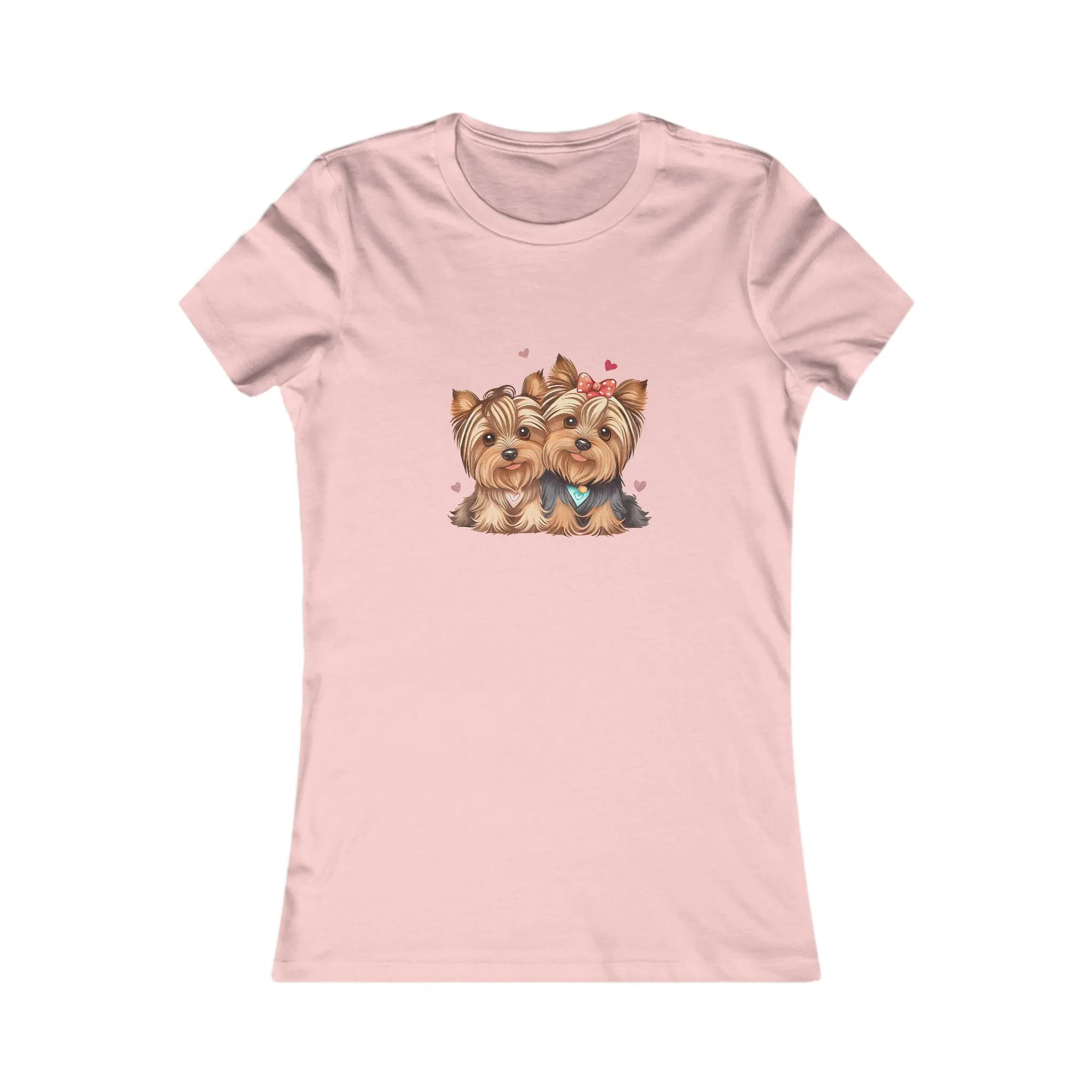 Cute Yorkie Womens Tshirt  Comfy Bella Canvas style shirt for women