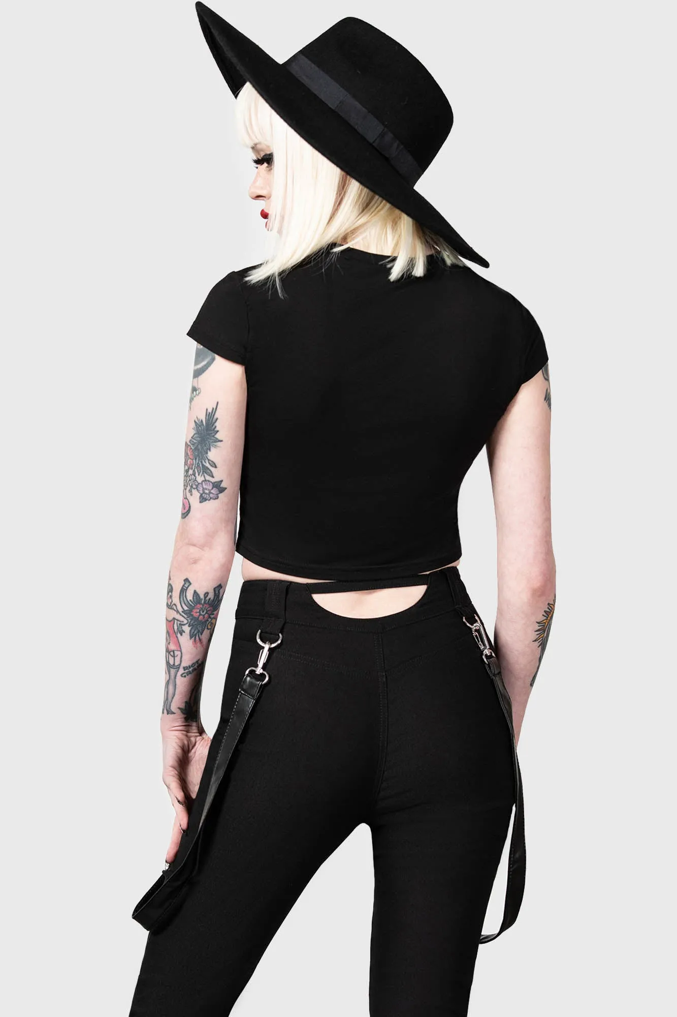 Cutout Bondage Trousers