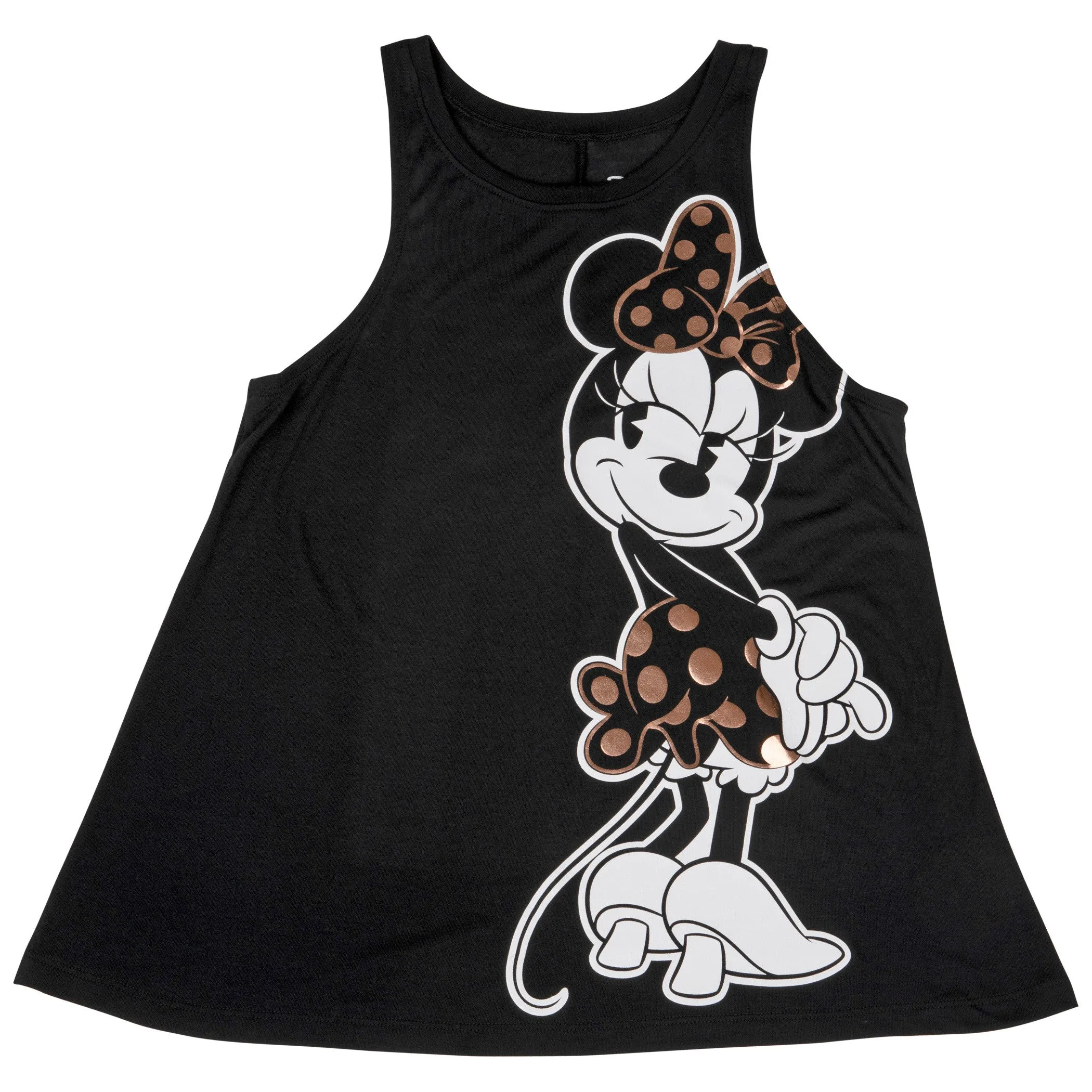 Disney's Minnie Mouse Polka Dot Character Juniors Tank Top