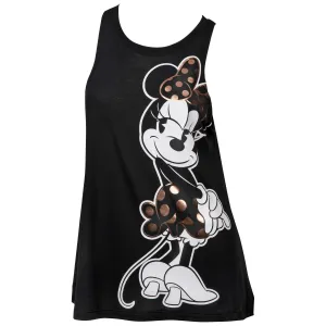 Disney's Minnie Mouse Polka Dot Character Juniors Tank Top