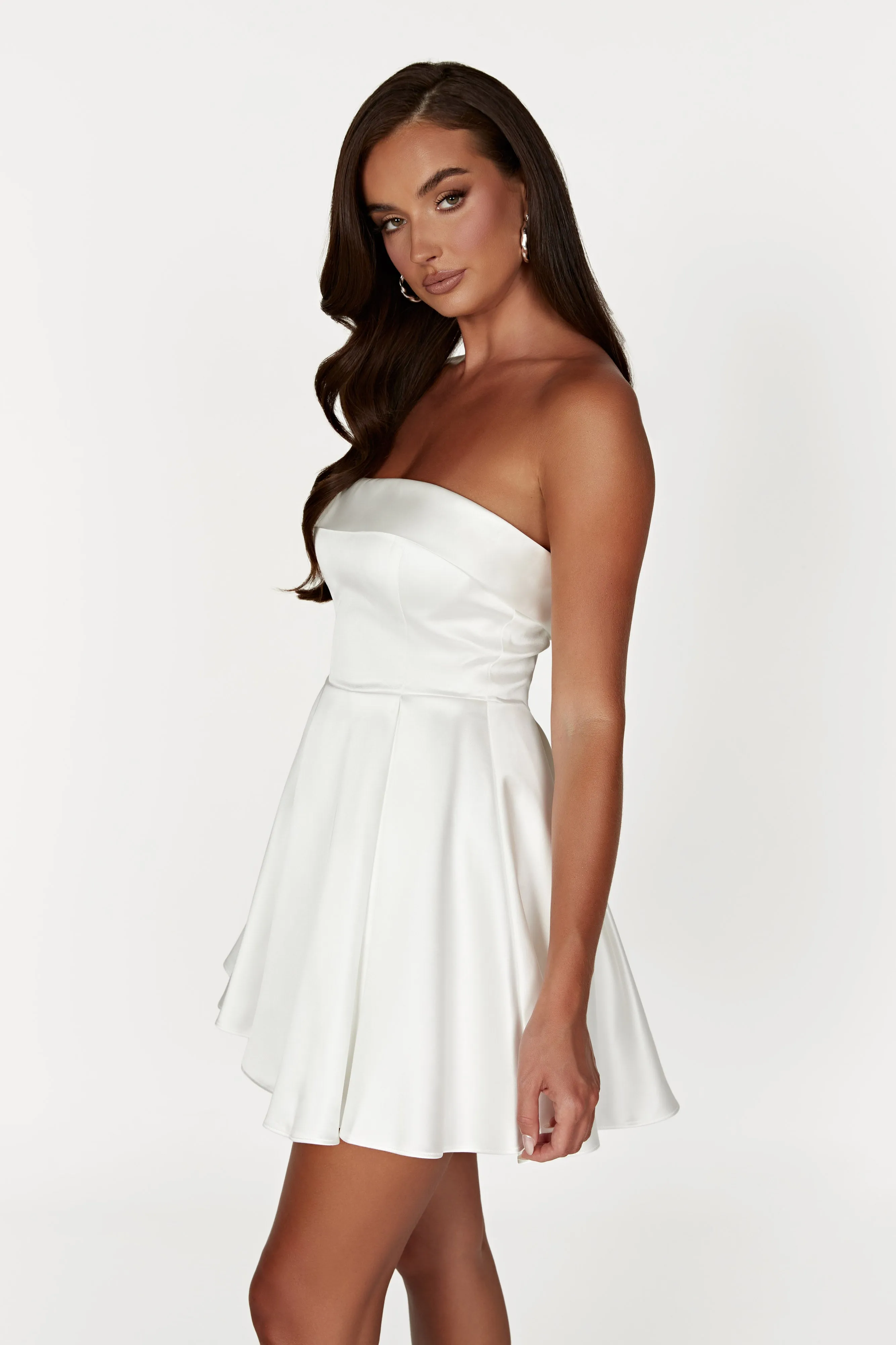 Eileen Mini Dress - White