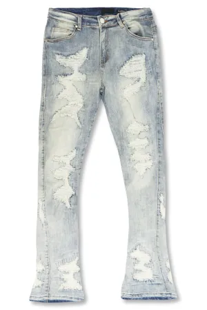 Elevated Stacked Denim (Bleach Wash)