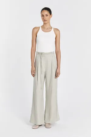 ENYO CHALK LINEN PANT