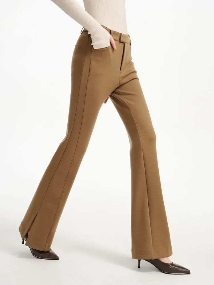 EP YAYING Flare-Leg Pants