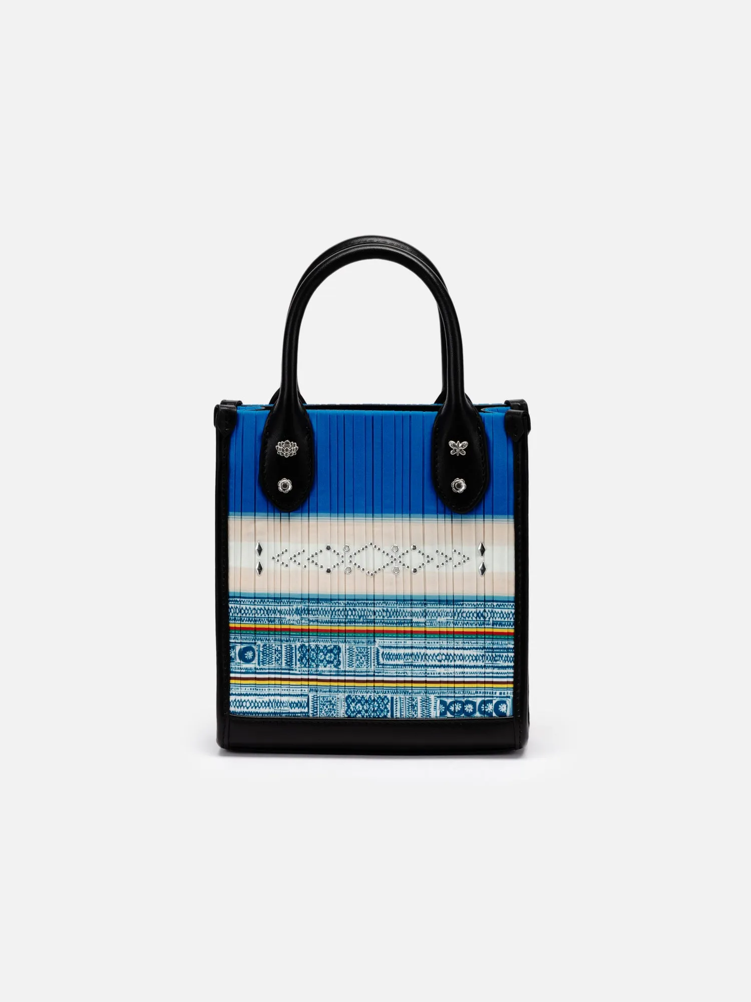 EP YAYING Gradient Pleated Tote Bag