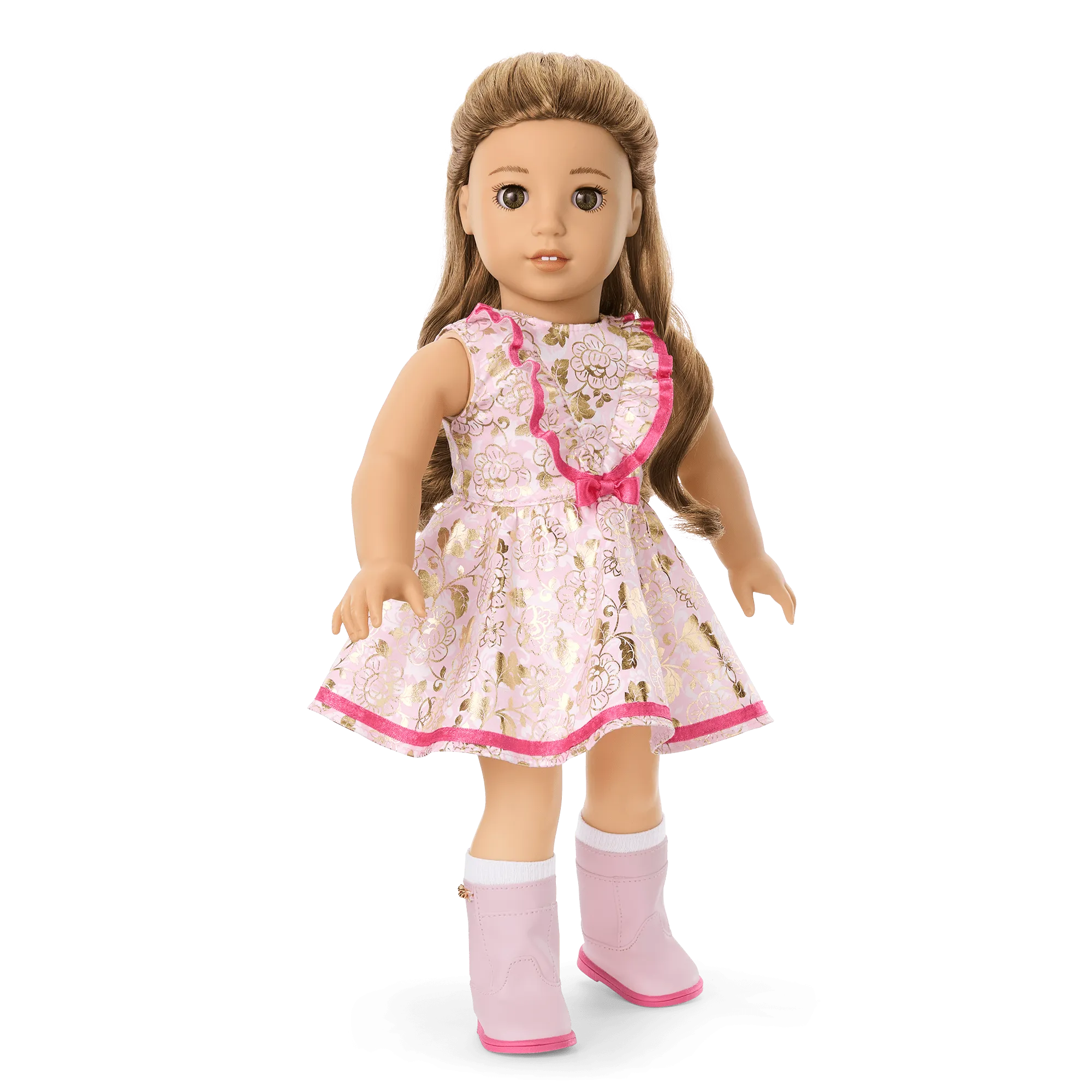 Floral Fashion Outfit for 18-inch Dolls