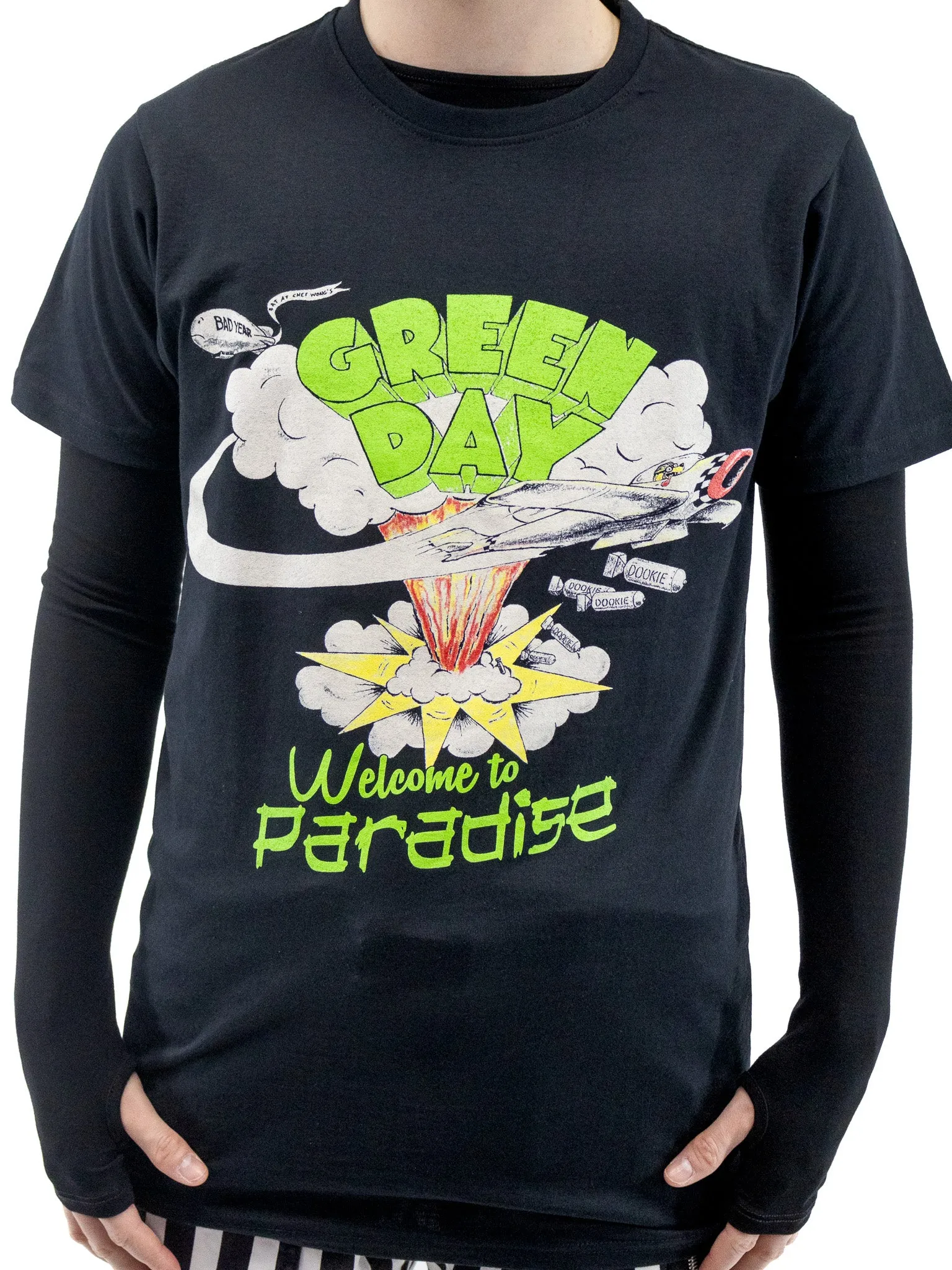 Green Day Welcome to Paradise T-shirt