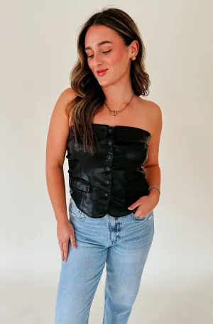 HARLOW BUSTIER TOP