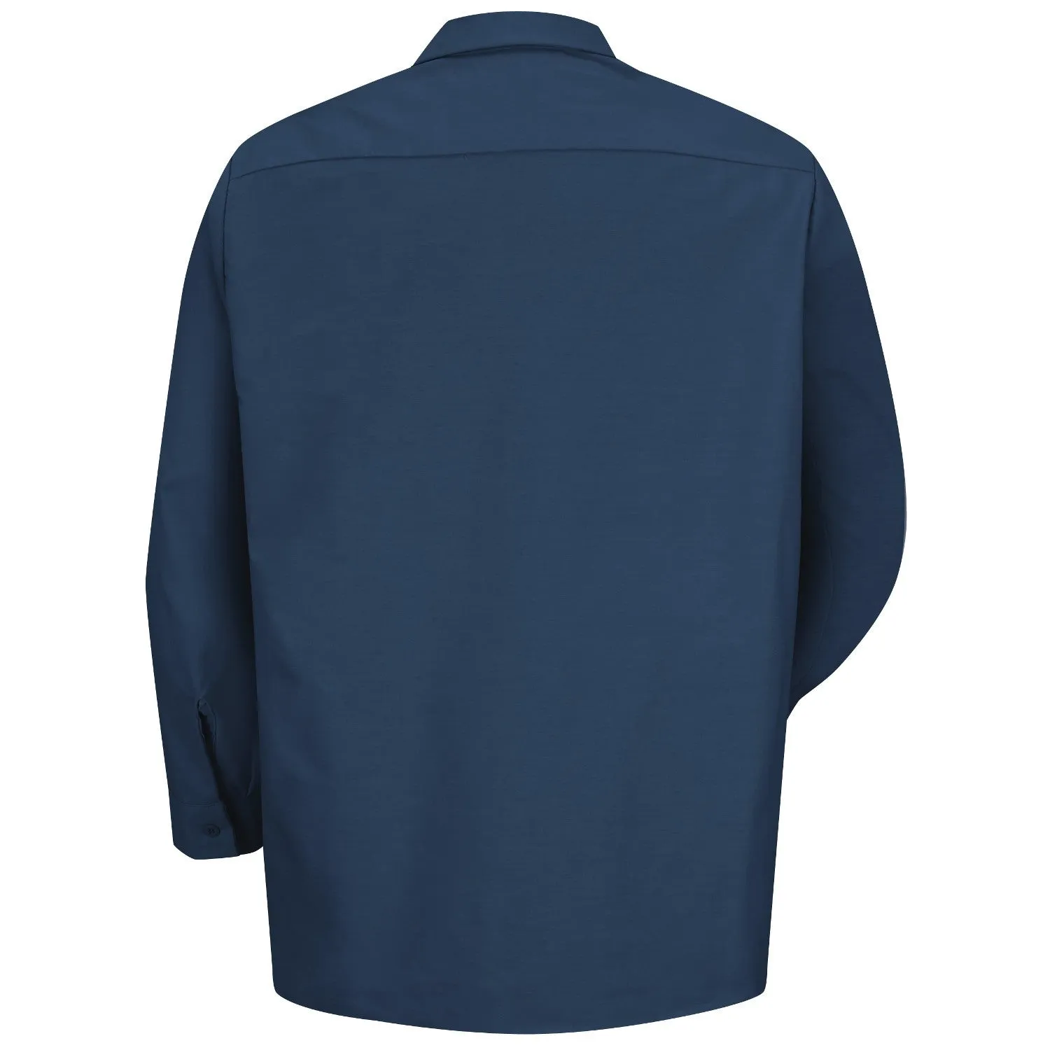 Industrial Work Shirt Long Sleeve - Navy Blue