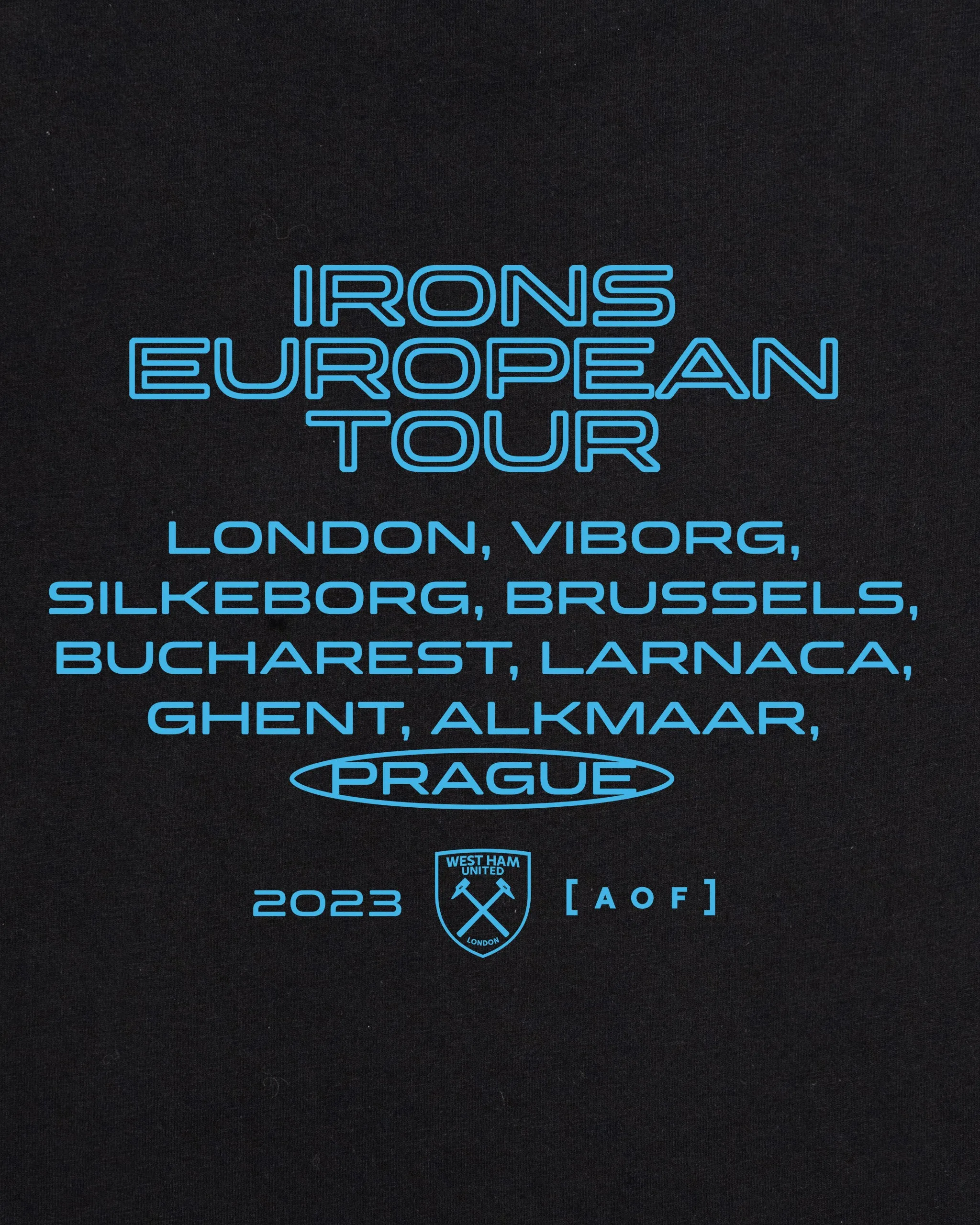 Irons European Tour - Crop Fit Tee