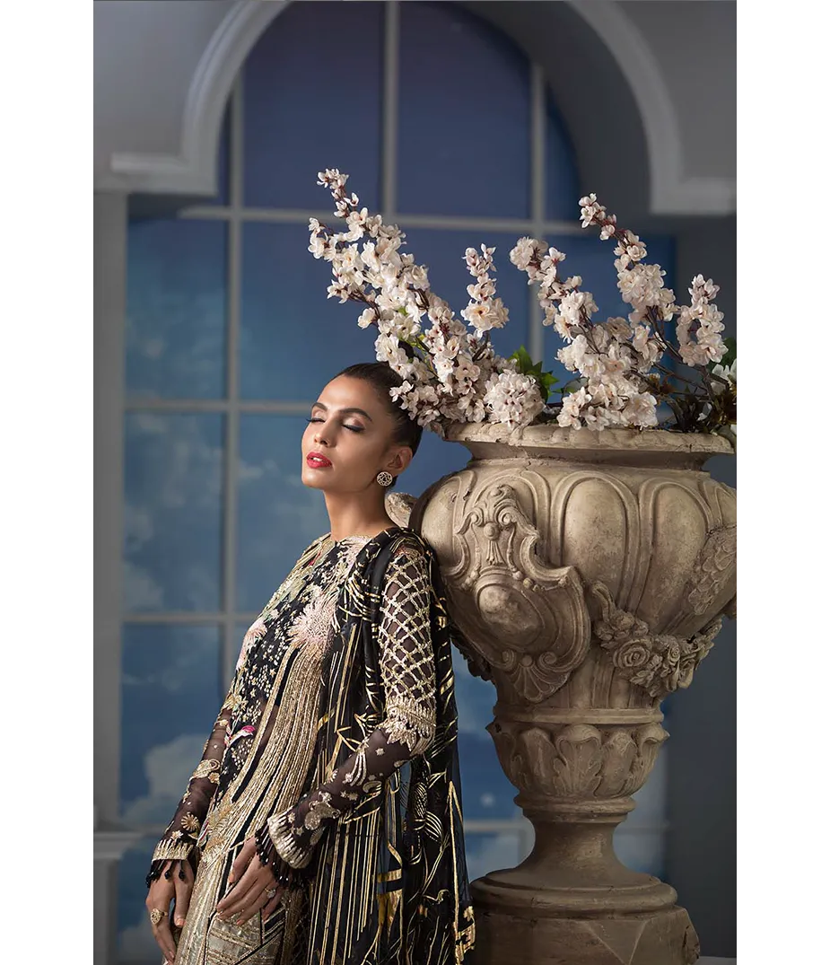 Maryam Hussain Luxury Embroidered Collection 2019 – FIRDAUS