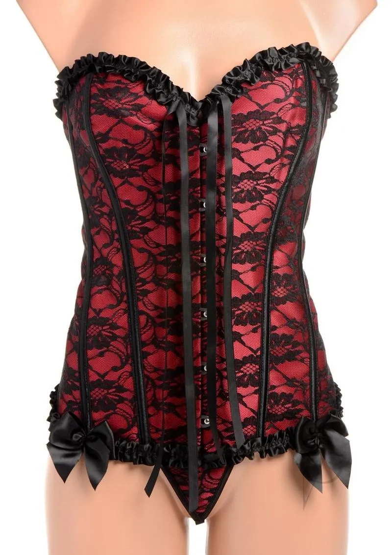 Ms Scarlet Seduction Corset Thong Md