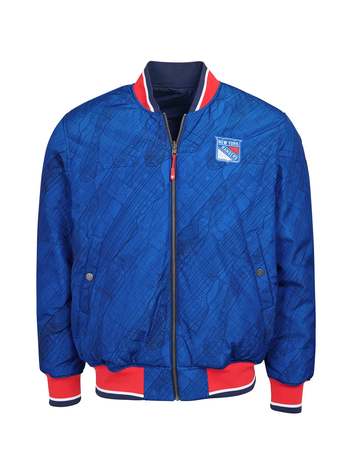 New York Rangers Reversible Bomber