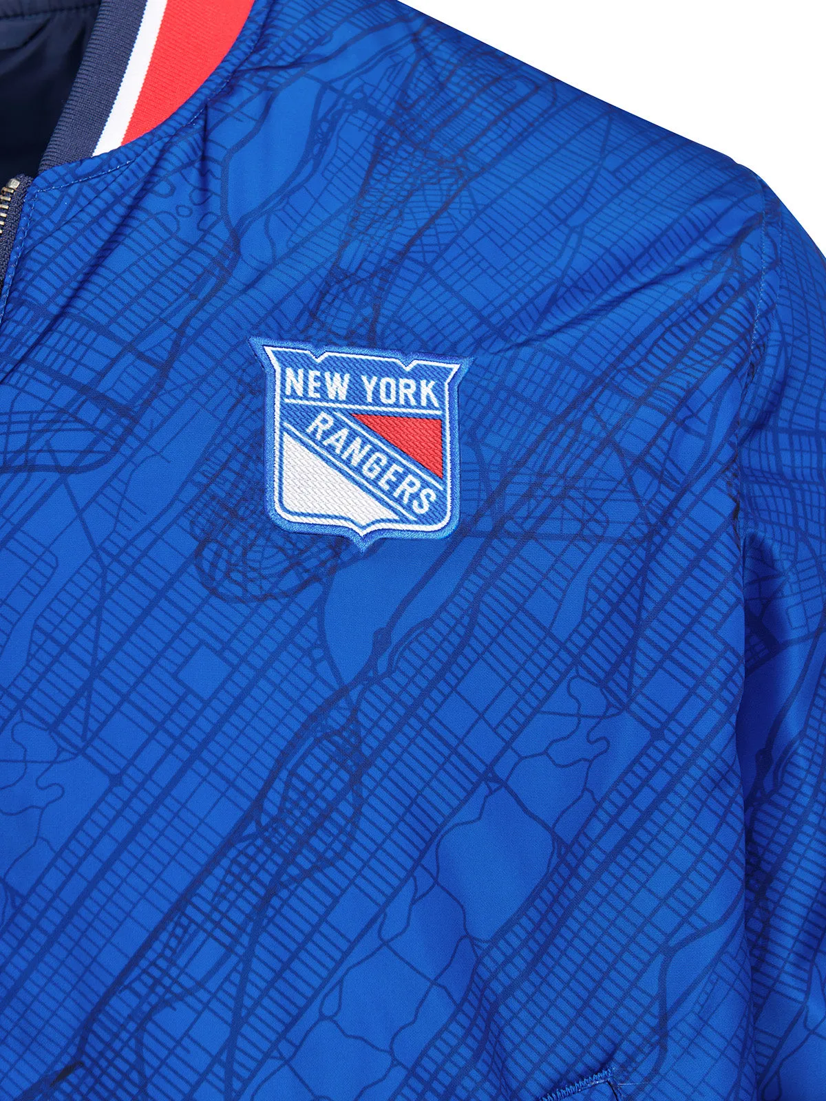 New York Rangers Reversible Bomber