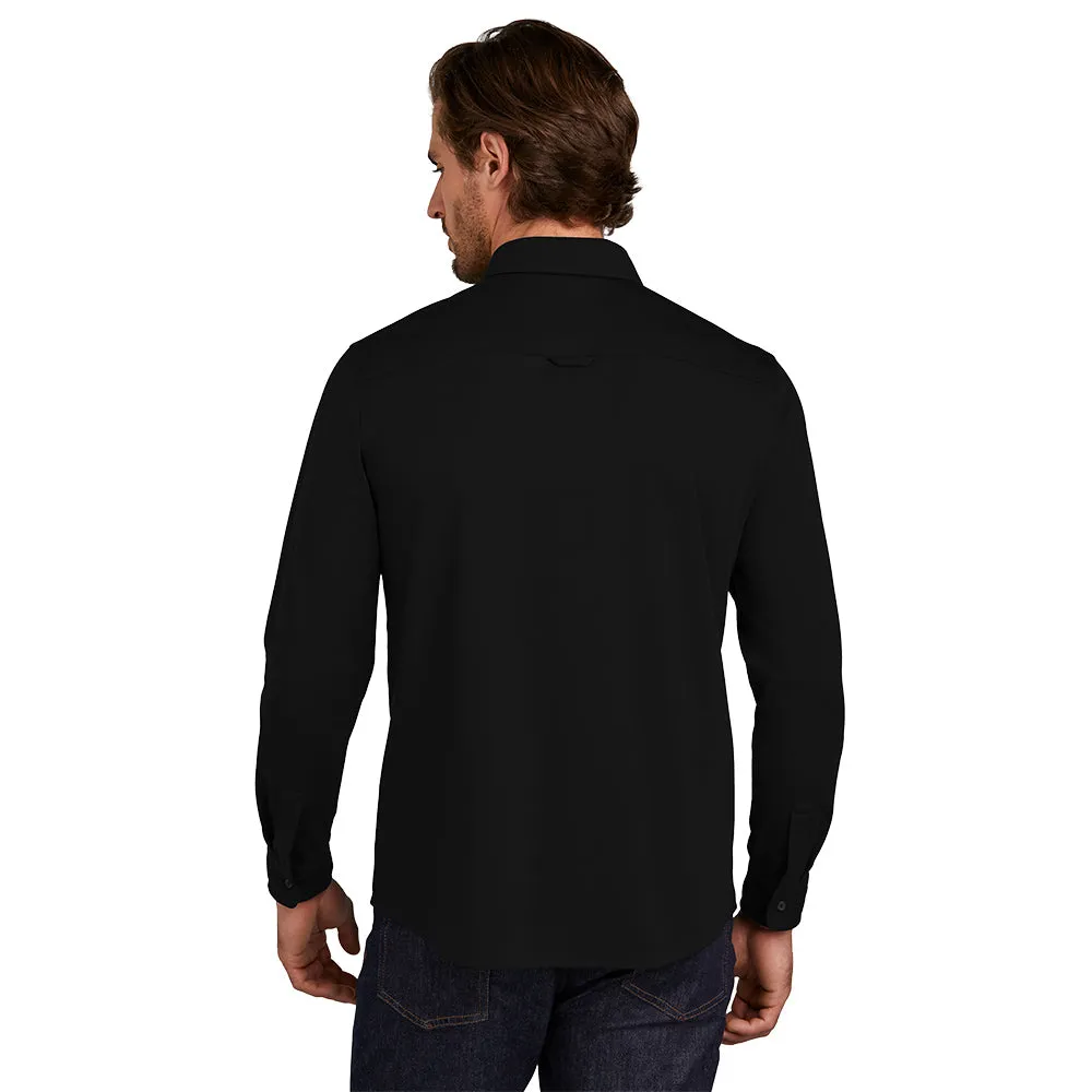 OGIO® Extend Long Sleeve Button-Up - Blacktop