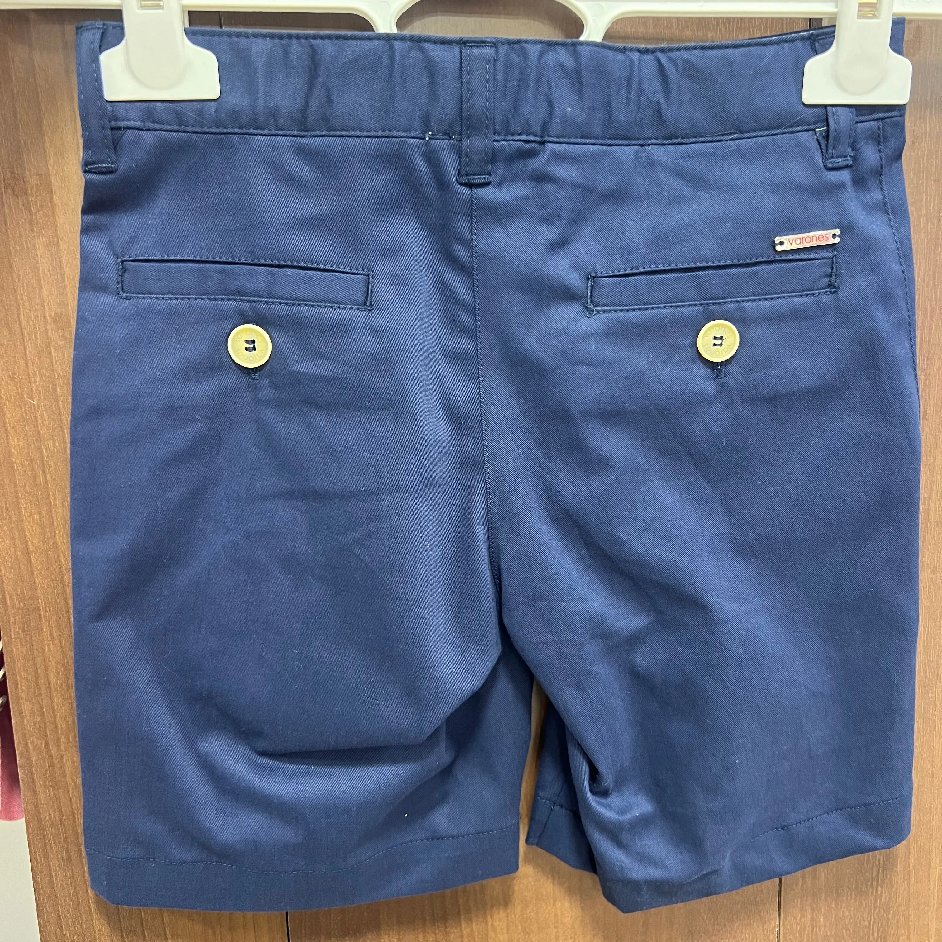 One Varones Boys Navy Chino Shorts