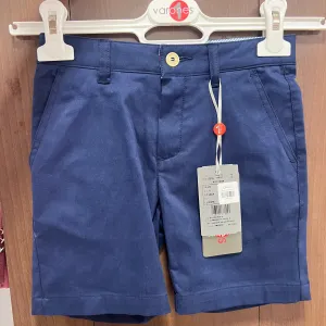 One Varones Boys Navy Chino Shorts