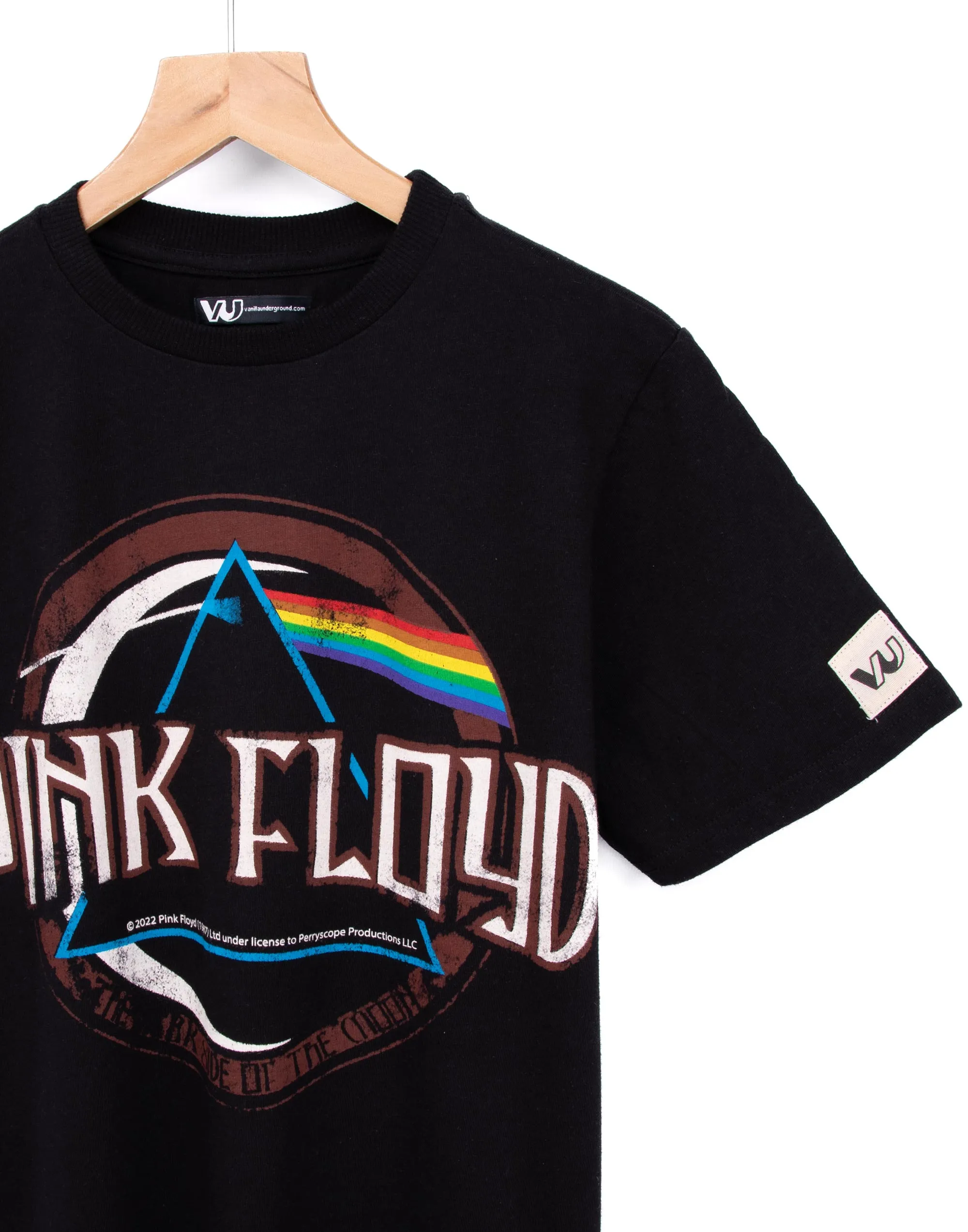 Pink Floyd Dark Side of the Moon Band T-Shirt Kids - Black