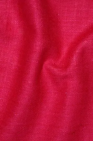 Pinkish Purple Silk Linen (Matka) Fabric