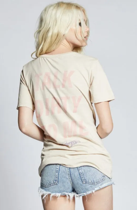 Poison Talk Dirty to Me Boyfriend Tee