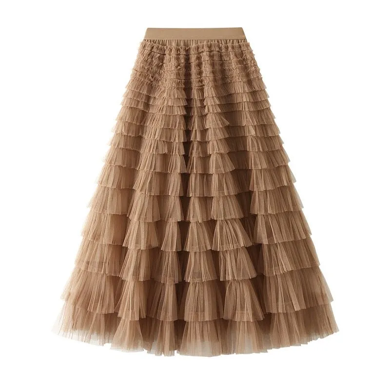 Pre Order:  Jemila Tulle Skirt - @modelnehemie