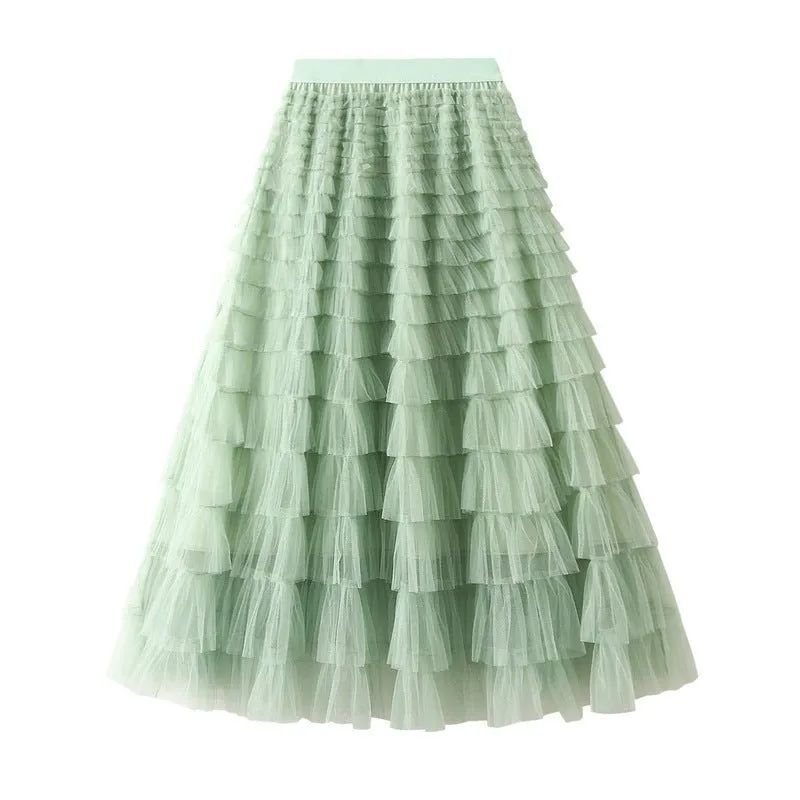 Pre Order:  Jemila Tulle Skirt - @modelnehemie