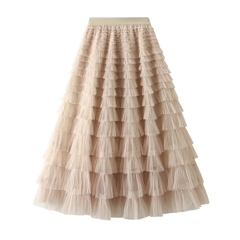 Pre Order:  Jemila Tulle Skirt - @modelnehemie