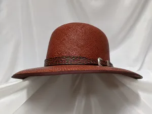 Prescott 7 - Rust (Panama Straw) #19-128