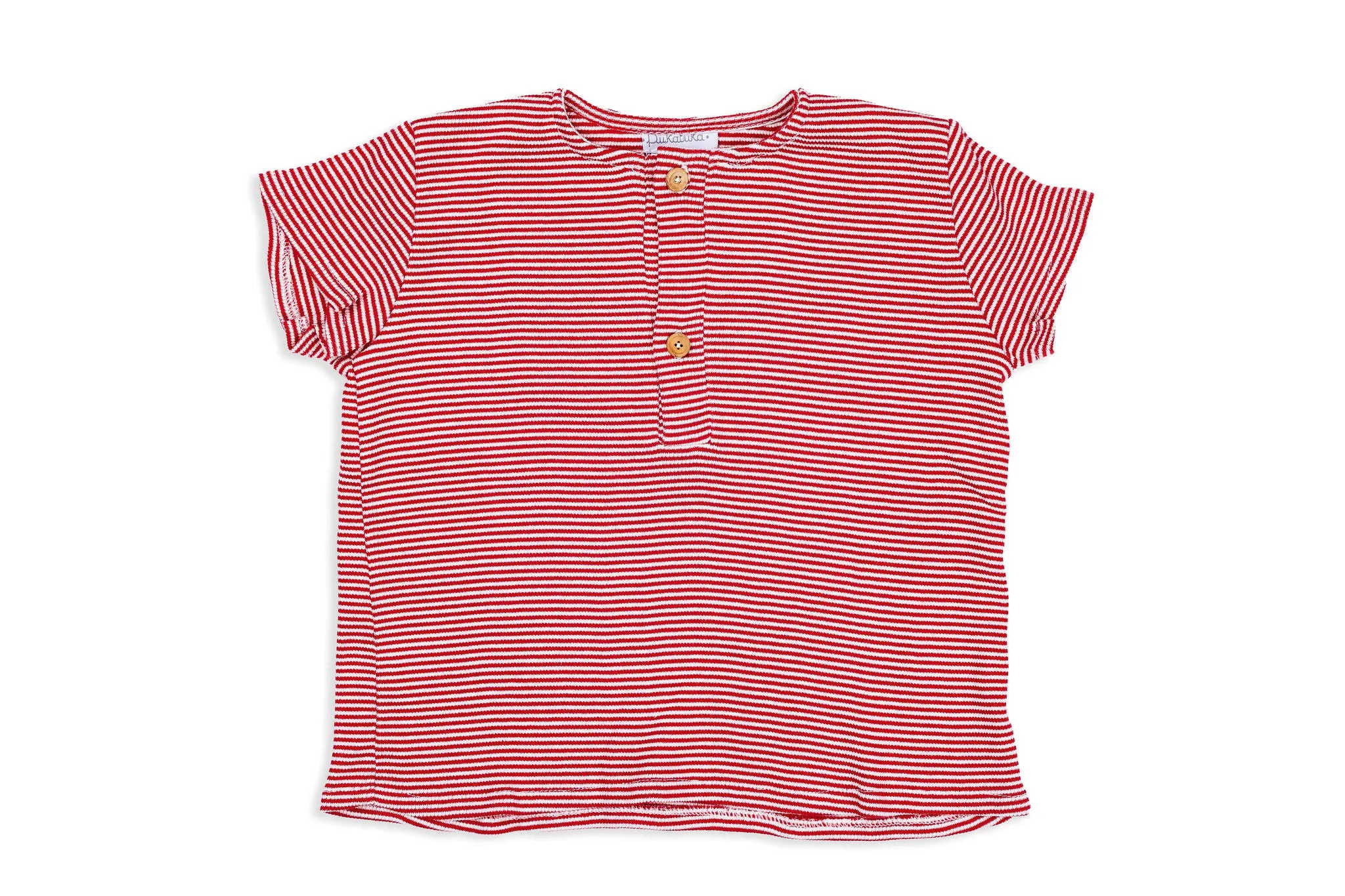 Red Stripe Tee Shirt