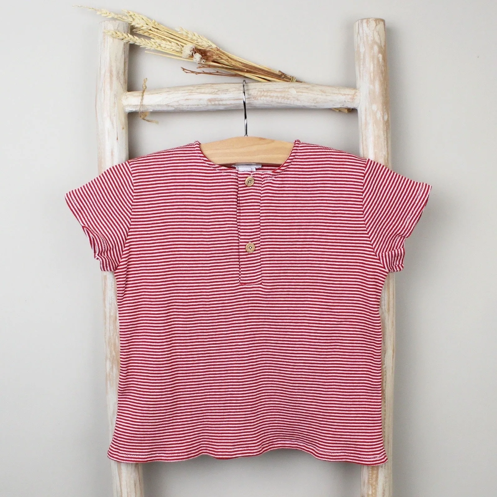 Red Stripe Tee Shirt