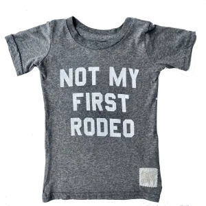 Retro Brand - Not My First Rodeo Tee in Heather Grey