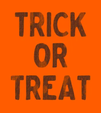 Retro Brand - Trick or Treat Tee in Heather Orange