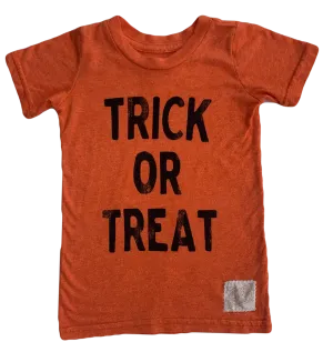 Retro Brand - Trick or Treat Tee in Heather Orange