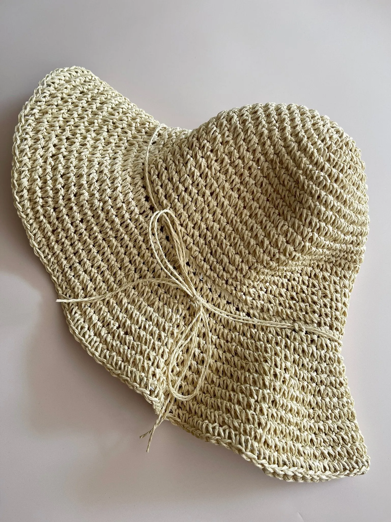 Santorini Adult Straw Hat - Natural