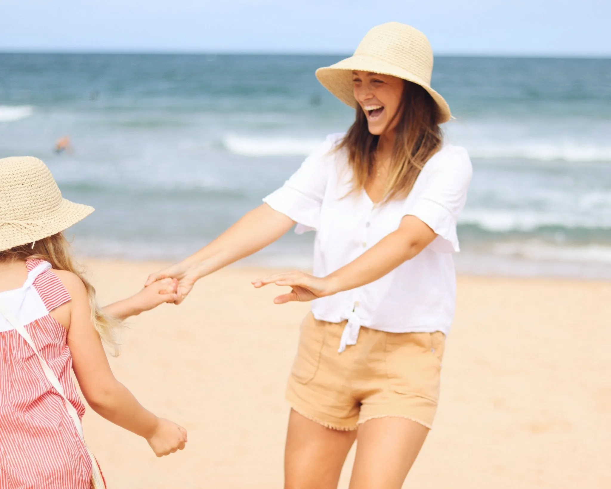 Santorini Adult Straw Hat - Natural