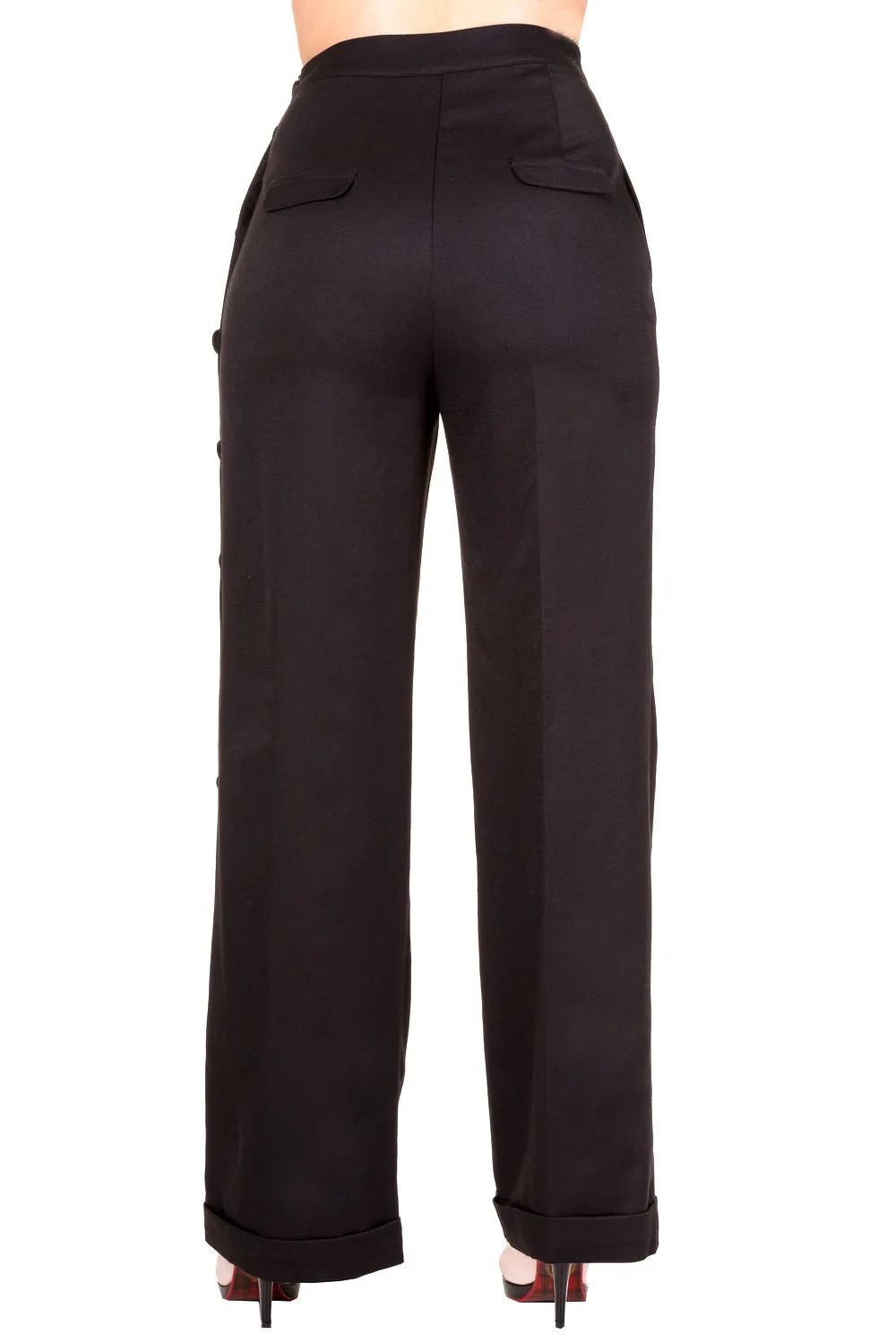 Shot in the Dark Trousers by Banned in Bordeaux and Black