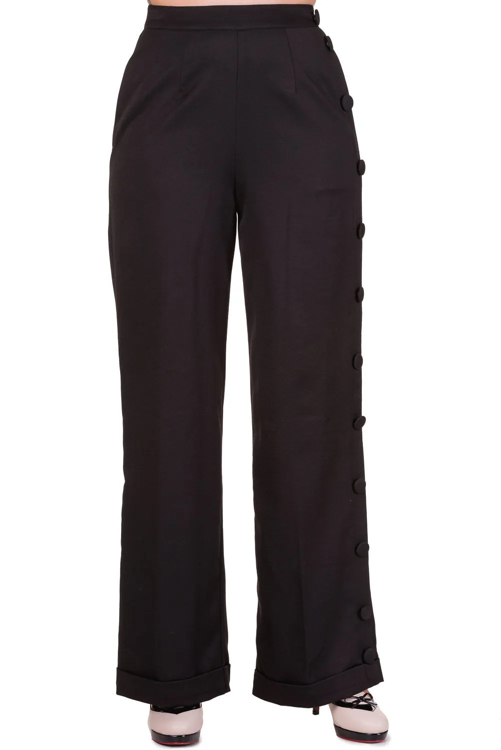 Shot in the Dark Trousers by Banned in Bordeaux and Black